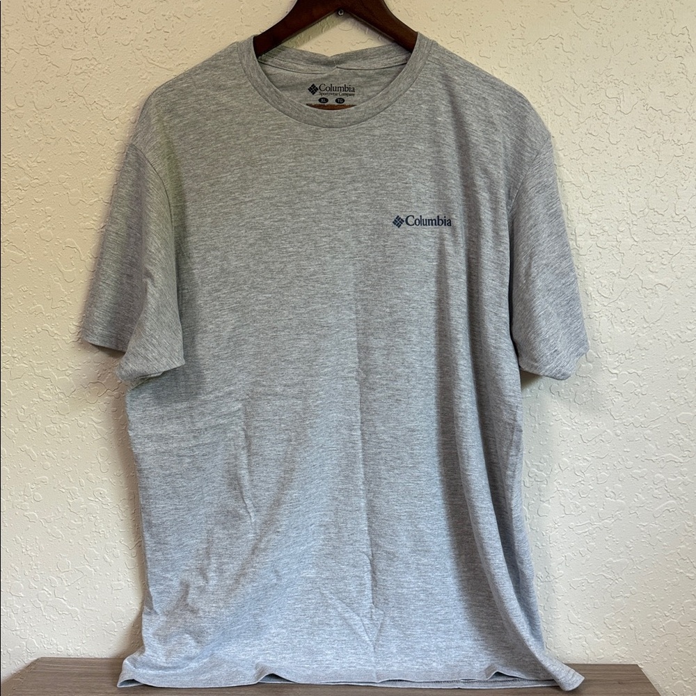 Columbia Men's Heather Gray Short Sleeve Tee
